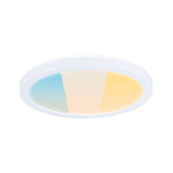 LED Panel Atria Shine IP44 rund 190mm 7,6W 1100lm 3000 - 6500K Weiß