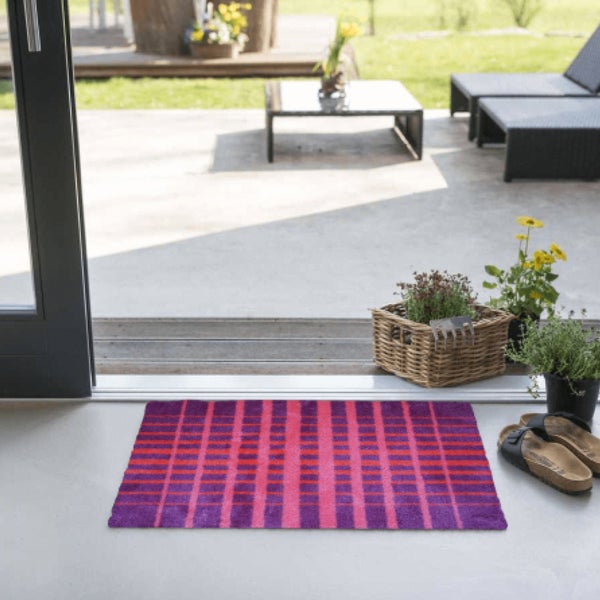 Akzente Feel Badematte mit Motiv in Pink Fußmatte 50 x 70 cm, rutschfest, saugfähig