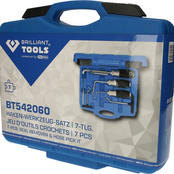 BRILLIANT TOOLS Haken-Werkzeug-Satz 7tlg. - BT542060