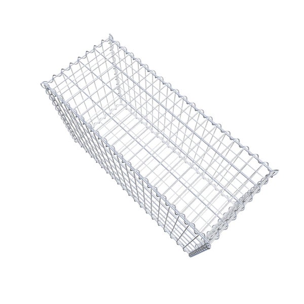 Gabione 100 cm x 60 cm x 40 cm (L x H x T), Maschenweite 5 cm x 10 cm, Spirale