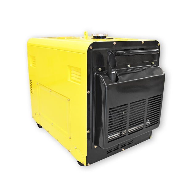 BAMATO BGE-5000D Dieselmotor Stromerzeuger für Camping und Baustelle