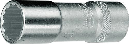 Gedore Steckschlüsseleinsatz D 19 L 1/2″ 12-kant SW 13 mm - 6140170