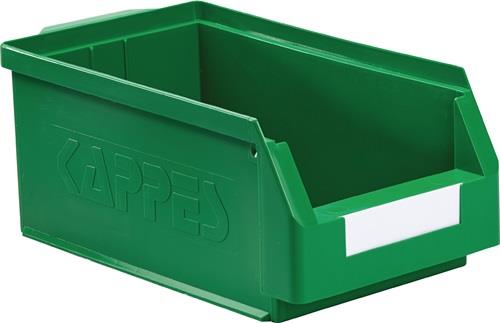 KAPPES Sichtlagerkasten L 350 x B 200 x H 150 mm grün - 6003.00.0253