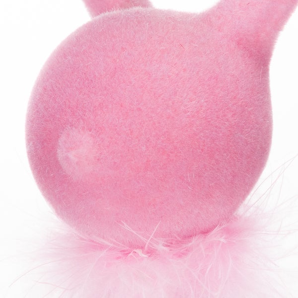 Dekorativer Hasenohr-Haarreif mit Federn