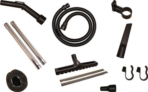 Zubehörset für Staubsauger mit Düsen, Bürsten und Rohren