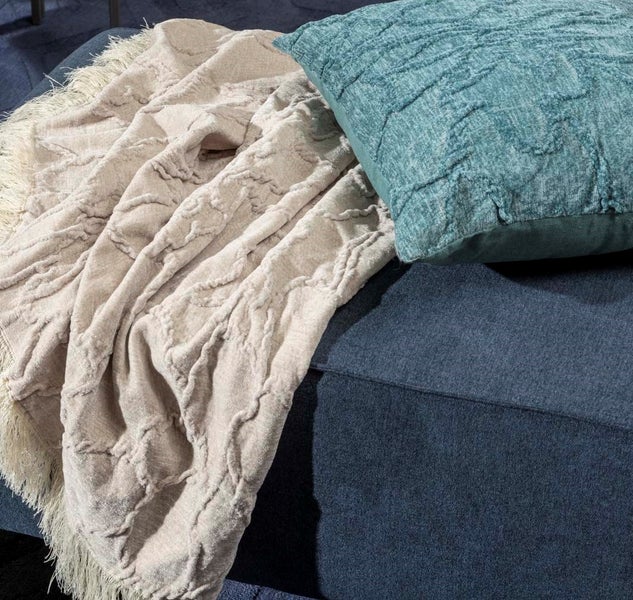 Wohndecke Florine - Beige 140x180 cm