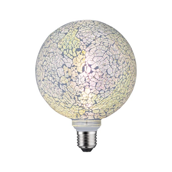 Miracle Mosaic Edition Standard 230V LED Globe G125 E27 470lm 5W 2700K dimmbar Weiß