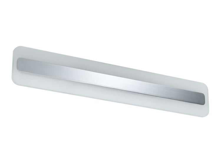 LED Spiegelleuchte Lukida IP44 3000K 650lm 230V 9W Chrom, Weiß
