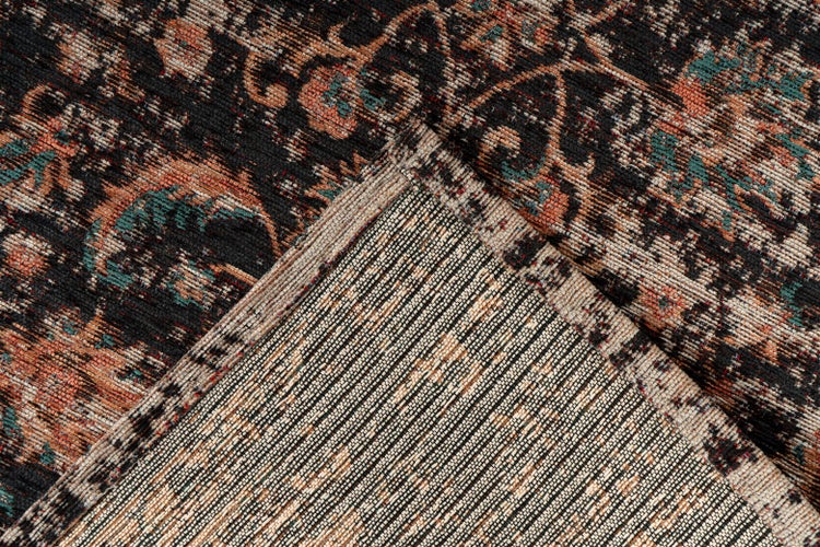 Kurzflor Teppich Xiomara Multi / Rot Vintage 160 x 230 cm