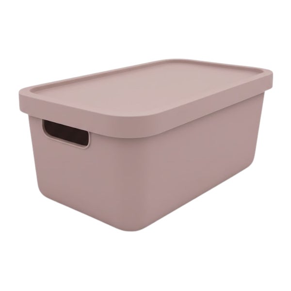 Aufbewahrungsbox aus Kunststoff mit Deckel