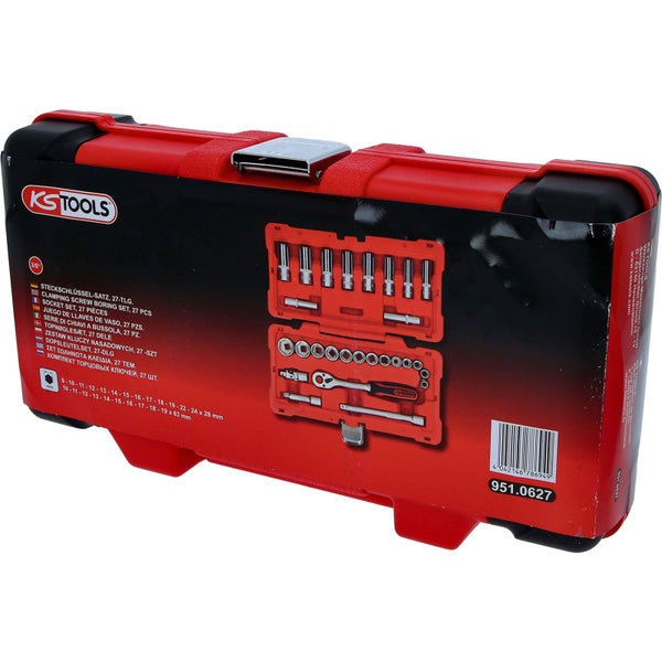 KS TOOLS 3/8 Steckschlüssel-Satz 27tlg. - 951.0627