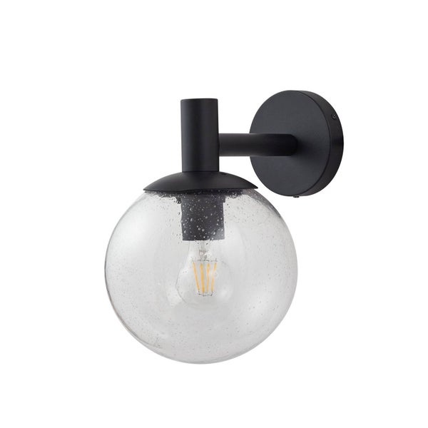 Lindby Dangan (spritzwassergeschützt (Modern) in Transparent aus Glas (1 flammig, E27)