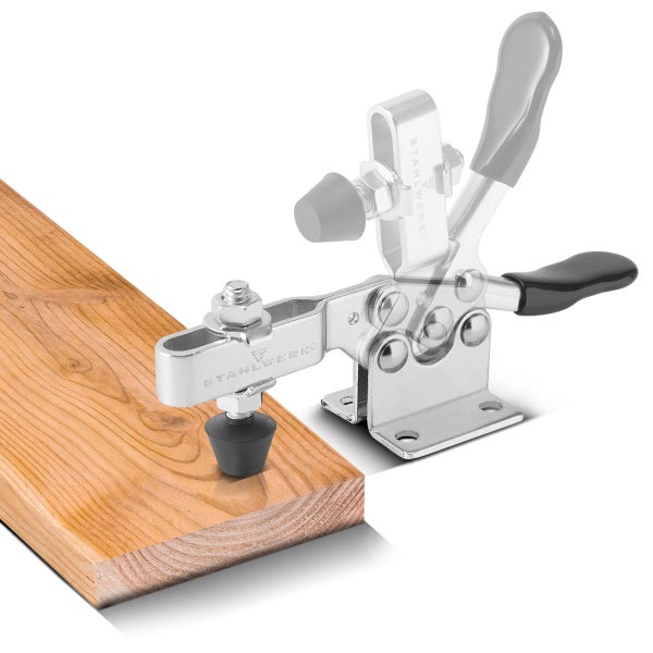 STAHLWERK Knebelklemme 4er Set 90kg 198lbs Senkrechtspanner Kniehebelspanner