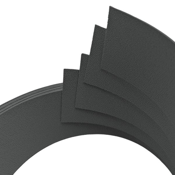 Mehrere graue Dichtungsringe aus Gummi