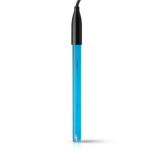 PH-Elektrode zur Messung des Säuregehalts in Flüssigkeiten.