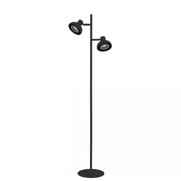 Stehlampe mit zwei Strahlern