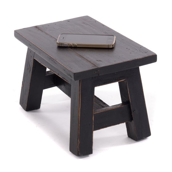 Blumenhocker Monte Mahagoni Massivholz 09 voodoo - schwarz