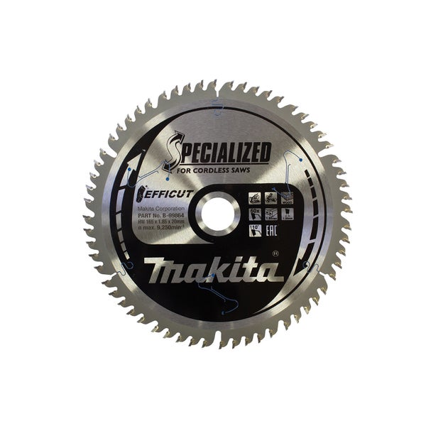 Makita EFFICUT Sägeblatt Holz 165 x 20 x 60Z - B-69864