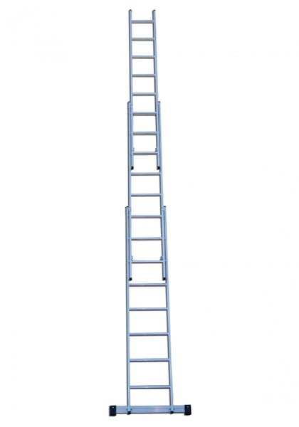 Ausgezogene Mehrzweckleiter