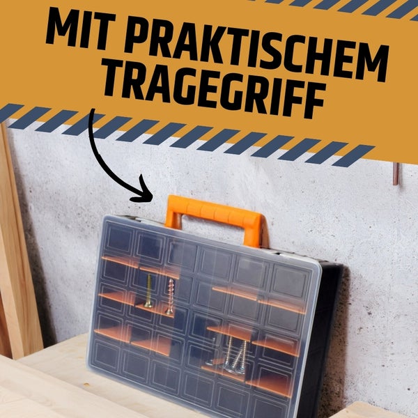 Sortimentskasten Sortimentskoffer Sortier Kleinteile Organizer Magazin Angel Box