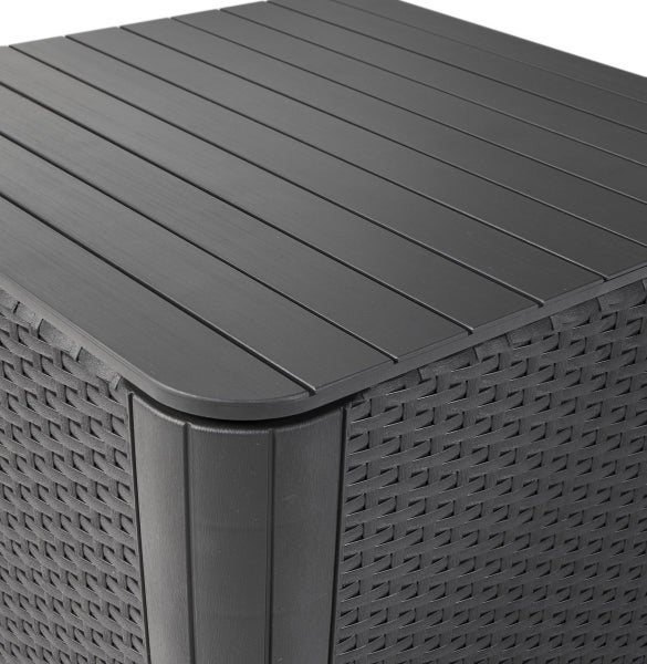 Keter Gartentisch Luzon Plus flat wicker, graphit