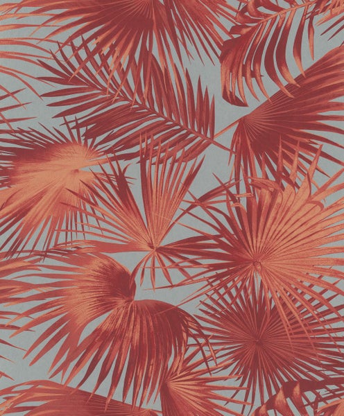 Tapete mit Palmenblattmuster