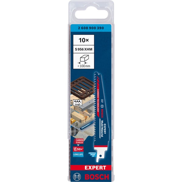 Bosch 10x Expert Multi Material 956 XHM Säbelsägeblatt - 2608900390