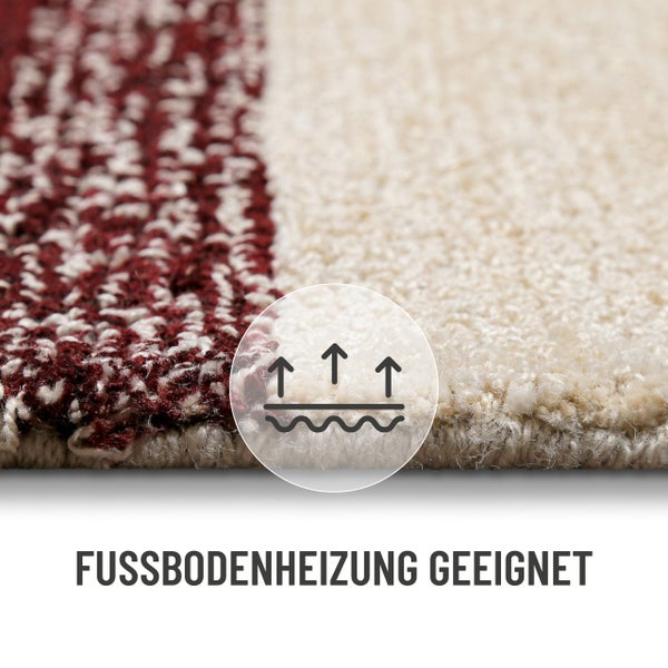 Symbol für Fußbodenheizung geeignet