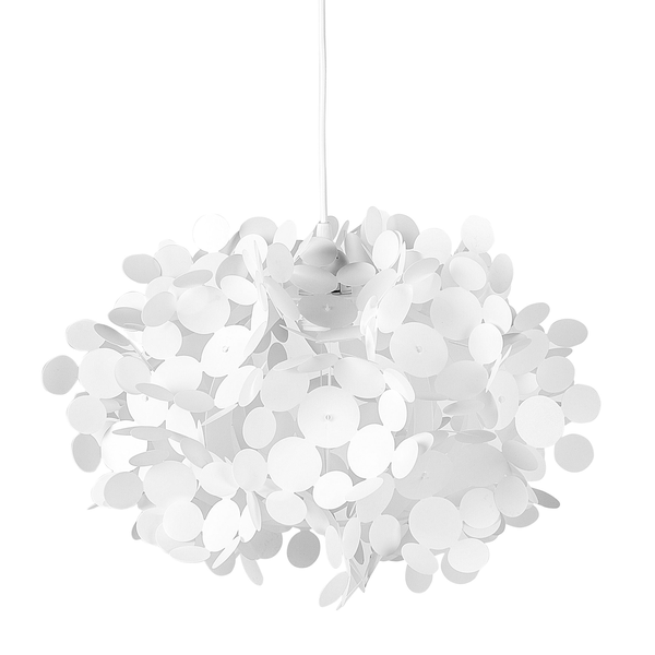 Hängeleuchte weiß Blumenform LAMONE
