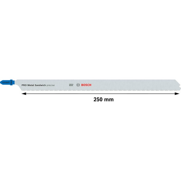 Bosch PRO Metal Sandwich T1018AFP Stichsägeblatt 250 mm 3-tlg. - 2608636793