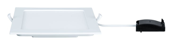 LED Einbaupanel IP44 eckig 220x220mm 16,5W 1150lm 4000K Weiß