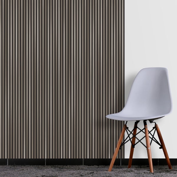 Fototapete | Wandpaneele | Paneele in Holzoptik | 3D-Optik | Holz | bedruckt | seidenmatt | selbstklebend WP00128 Format: 90x250cm