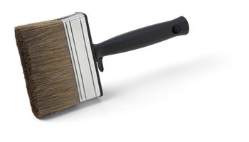 Flächenstreicher mit Kunststoffgriff und Naturborsten für Malerarbeiten