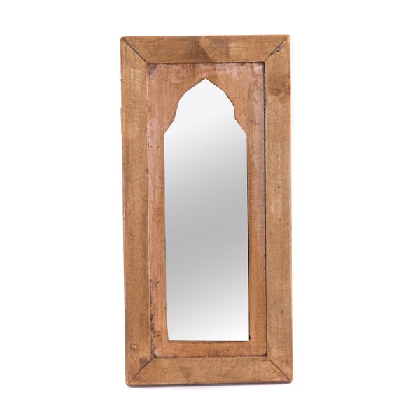 Wandspiegel Tara 50x24 cm Massivholz naturfarben