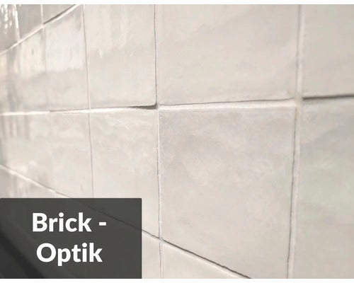 Wandfliesen in Backsteinoptik