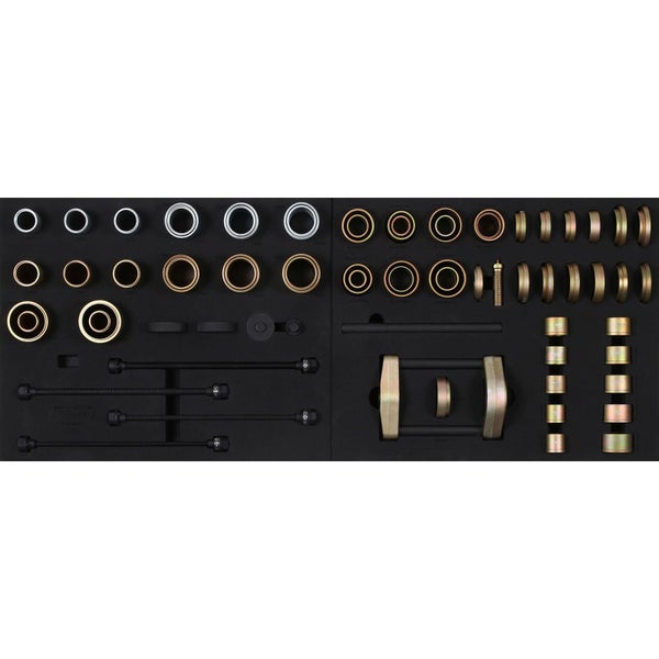 KS TOOLS MODULO Systemeinlagen-Satz für Silentlager 87tlg. - 440.9087
