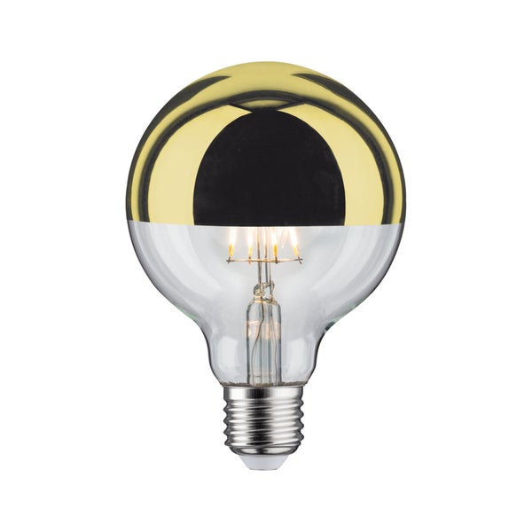 Modern Classic Edition Standard 230V LED Globe Kopfspiegel E27 G95 600lm 6,5W 2700K dimmbar Kopfspiegel Gold