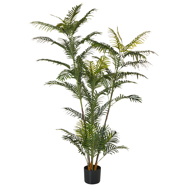 Künstliche Areca-Palme im Topf als Dekoration