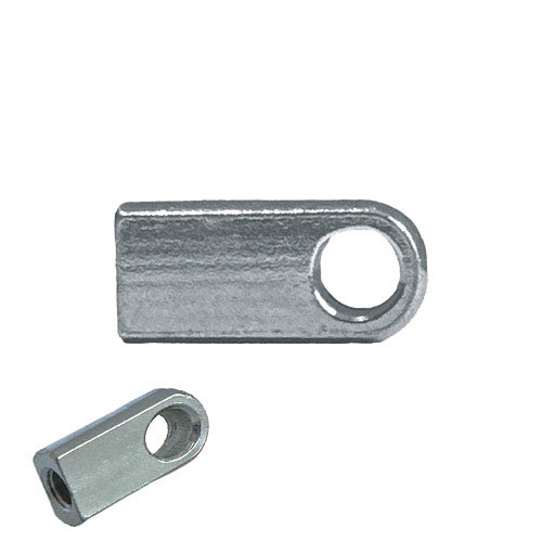 Gasdruckfeder RhedexX, 50 bis 800 Newton, Maßangaben in Millimeter, Länge 285 Millimeter, Hub 100 Millimeter.