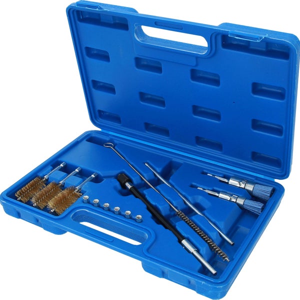 BRILLIANT TOOLS Injektorsitz- und Schacht-Reinigungs-Satz 14tlg. - BT551380