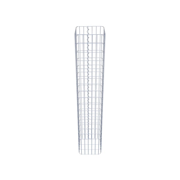 Gabionensäule 32 x 32 cm, MW 5 x 10 cm eckig - Höhe: 1,80 m