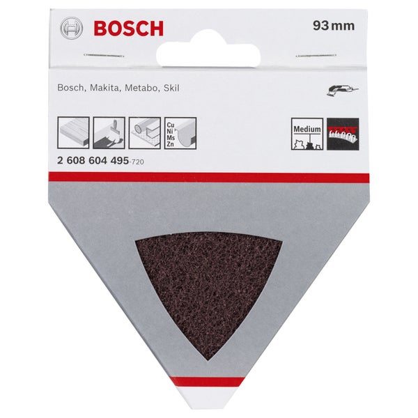 Bosch Vlies für Dreieckschleifer 93 mm 280 mittel - 2608604495