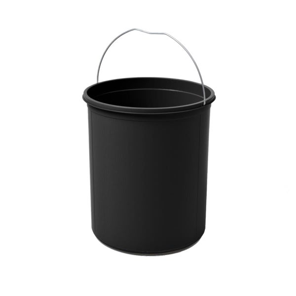 Runder Kunststoffeimer mit Metallbügel für Bau und Garten