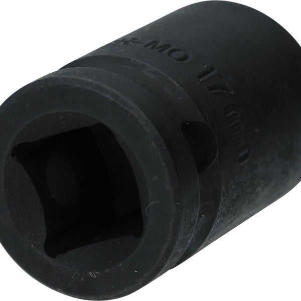 BRILLIANT TOOLS 1/2 Kraft-Stecknuss Sechskant 17 mm kurz - BT022639