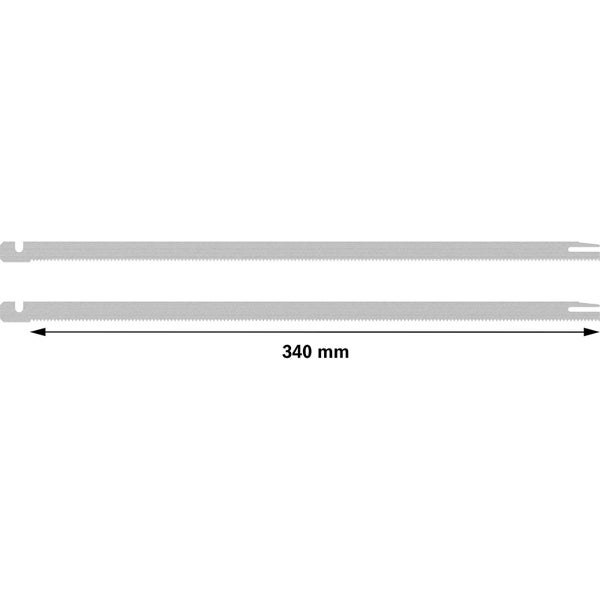 Bosch PRO Foam Sägeblatt 300 mm 2-tlg. - 2607018012