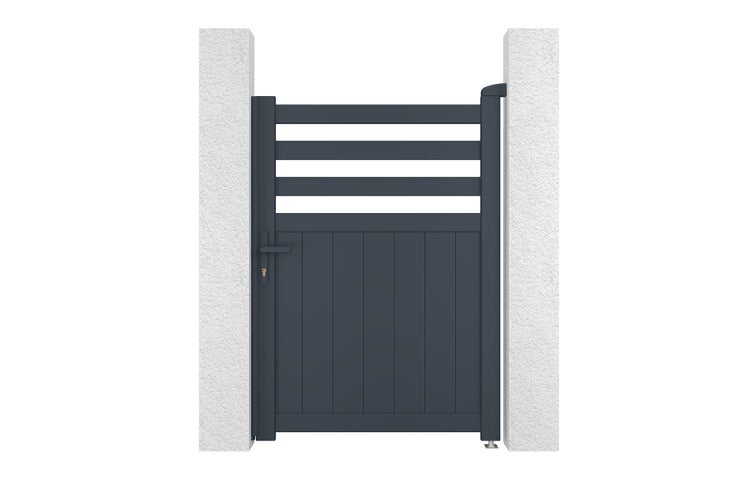 NEVIS 400B140 Drehtor-Paket + NEVIS 100P140 GREY Tor