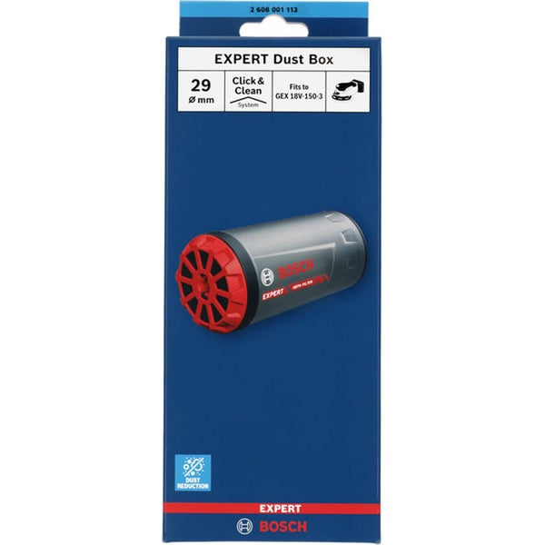 Bosch EXPERT Staubbox mit 29 Millimeter Durchmesser für Schleifgeräte