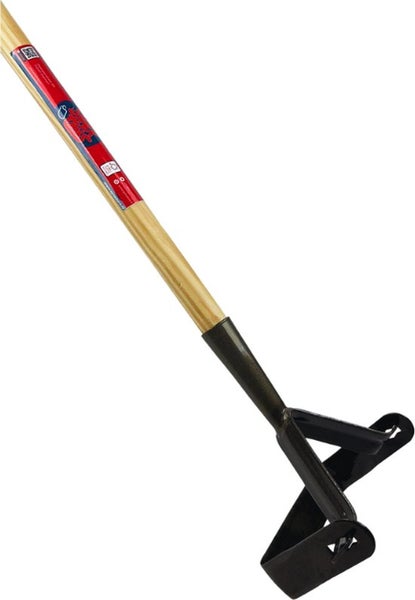 Unkrautschneider mit Holzstiel