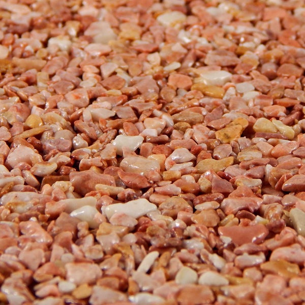 Terralith Marmor - Steinteppich terracotta für 1 qm - außen -