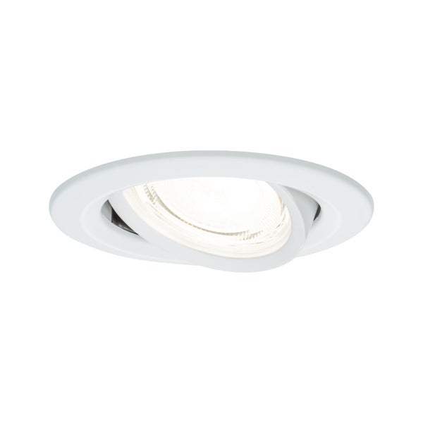 LED Einbauleuchte Nova Coin 3er-Set rund 84mm 50° 3x2,8W 3x505lm 230V 4000K Weiß matt